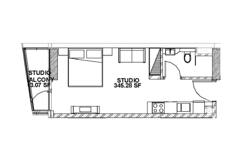Wohnung zum Verkauf in Jumeirah Village Circle, Dubai, VAE 1 Zimmer, 37 m2 Nr. 732719 - Foto 5
