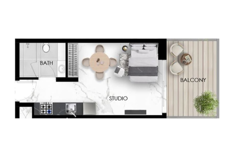 Apartment sa Dubai South (Dubai World Central), UAE 1 silid, 31 sq.m. № 732661 - larawan 11