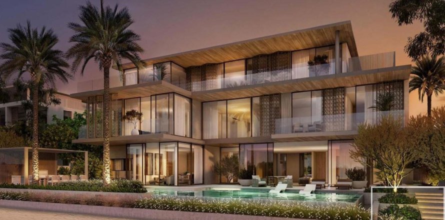 Vilë në Palm Jumeirah, Dubai, Emiratet e Bashkuara Arabe 6 dhoma gjumi, 753 m2. № 680750