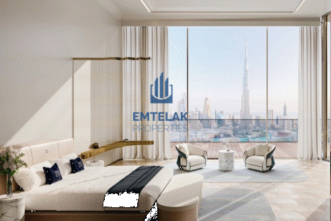 Byt v Business Bay, Dubai, SAE 1 ložnice Č.: 587638 - fotografie 4