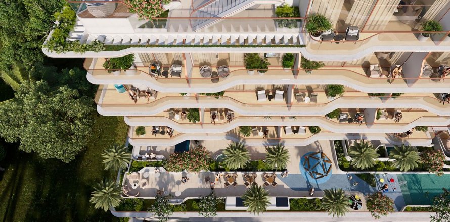 Appartement in Dubai, VAE 1 slaapkamer, 79 vr.m. nr 689967