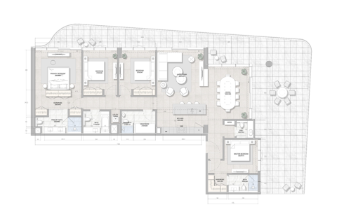 Lägenhet till försäljning i Mina Al Arab, Ras Al Khaimah, UAE 1 rum, 33 kvm Nr. 690064 - fotografi 9