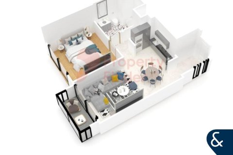 Apartamento en alquiler en Downtown Dubai (Downtown Burj Dubai), Dubai, EAU 1 dormitorio, 63 m2 № 685382 - foto 11