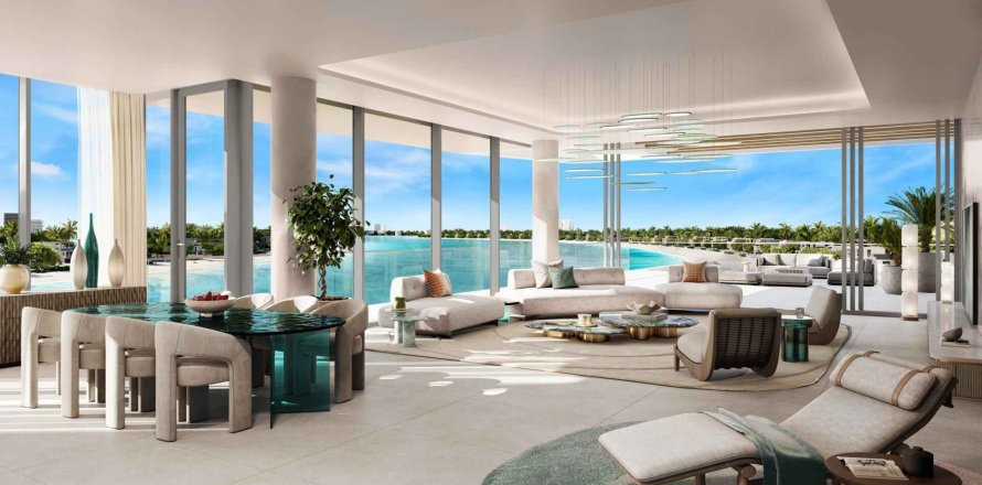 Apartament në Palm Central Private Residences në Palm Jebel Ali, Dubai, Emiratet e Bashkuara Arabe 3 dhoma gjumi, 195.95 m2. № 650626