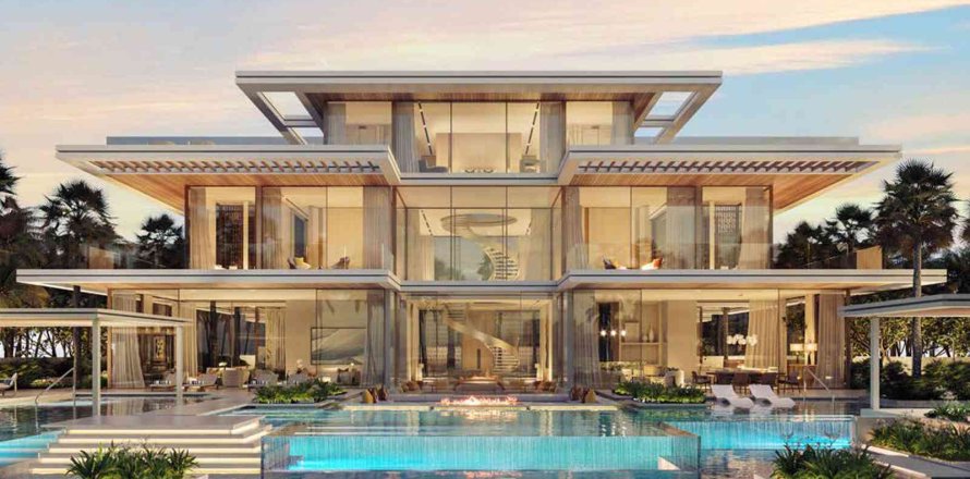 Vila di The World Islands, Dubai, UEA 5 kamar tidur, 2817 m2 nomor 701810