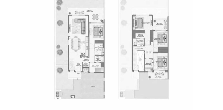 The Valley, Dubai, संयुक्त अरब अमीरात में टाउनहाउस, 4 बेडरूम, 259 वर्ग मीटर, संख्या 700582