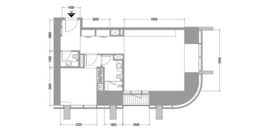 Apartmen di TIGER SKY TOWER di Business Bay, Dubai, UAE 1 bilik tidur, 81.12 meter persegi № 448766