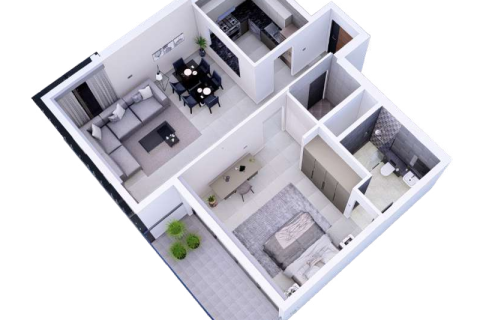 Apartment in Al Jaddaf, Dubai, UAE 1 room, 42 sq.m. № 732502 - photo 4