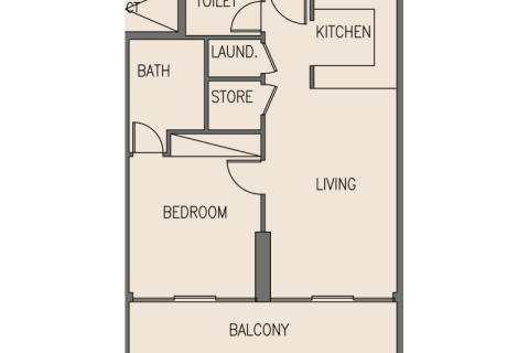 Apartment in Jumeirah Village Circle, Dubai, UAE 1 room, 38 sq.m. № 732505 - photo 6