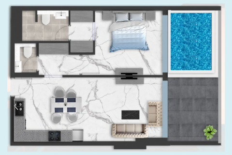 Arjan、Dubai、UAE にあるマンション販売中 1部屋、39 m2、No732506 - 写真 9