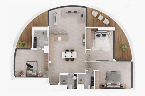 Apartman u Jumeirah Village Circle, Dubai, UAE 1 soba, 39 m2 Br. 732811 - fotografija 9