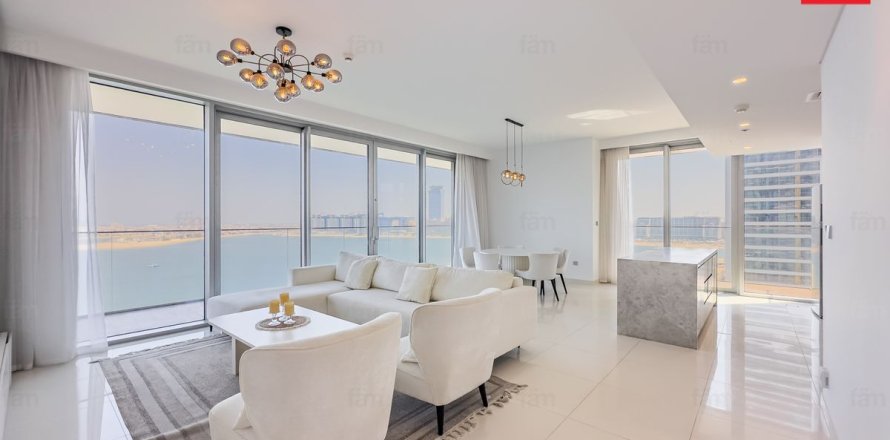 Пәтер Dubai Harbour, Дубай, БАӘ-да 3 жатын бөлмелер, 166.8 м² № 722449