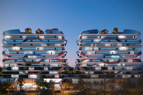 Korter asukohaga Tonino Lamborghini Residences asukohaga Meydan, Dubai, AÜE: 1 magamistoaga, 83 m² Nr 704960