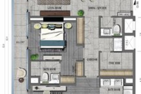 آپارتمان برای فروش در  Meydan، Dubai، امارات متحده عربی  1 خوابه ، 83 متر مربع ، شماره 704960 - تصویر 11