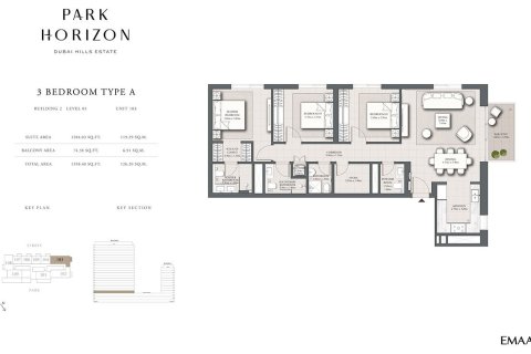 Apartment in PARK HORIZON in Dubai Hills Estate, UAE 1 bedroom, 61 sq.m. № 704920 - photo 8