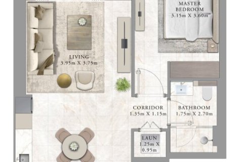 آپارتمان برای فروش در  Dubai Creek Harbour (The Lagoons)، Dubai، امارات متحده عربی  1 خوابه ، 68 متر مربع ، شماره 704961 - تصویر 6