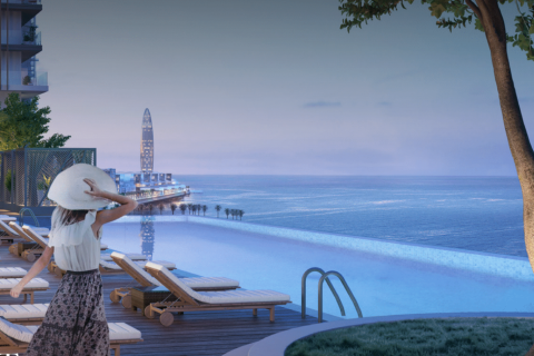 Apartament na sprzedaż w Dubai Harbour, Dubai, ZEA 1 sypialnia, 70 mkw., nr 704921 - zdjęcie 3