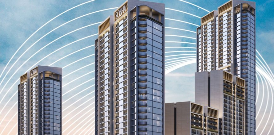 Квартира в Motor City, Дубай, ОАЭ 1 спальня, 77.14м2 № 753045