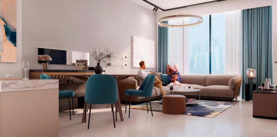 Byt v Al Furjan, Dubai, SAE 1 ložnice, 72 m² Č.: 599488