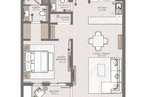 Appartement te koop in Jumeirah Village Circle, Dubai, VAE 1 slaapkamer, 72 vr.m., nr 732651 - foto 15