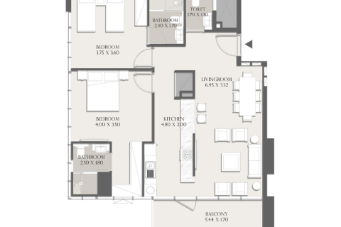 Lakás itt: Jumeirah Village Circle, Dubai, EAE, 1 szoba, 37 m², azonosító: 732652 - fénykép 5
