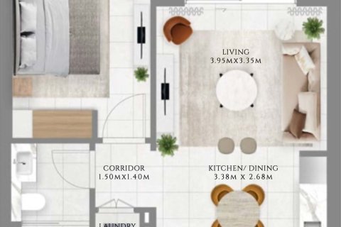 Купити квартиру в Дубай Хилс Эстейт, ОАЕ 1 спальня, 63м2, № 704681 - фото 11