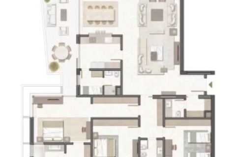 Lakás itt: Al Zorah, Ajman, EAE, 1 hálószoba, 77 m², azonosító: 704683 - fénykép 9
