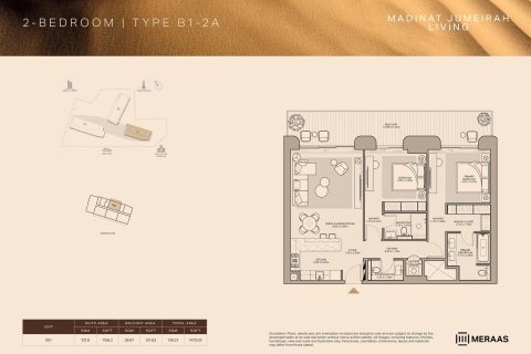 Apartmán v Umm Suqeim, Dubai, SAE 1 spálňa, 69 m2 č. 704418 - Fotografia 18