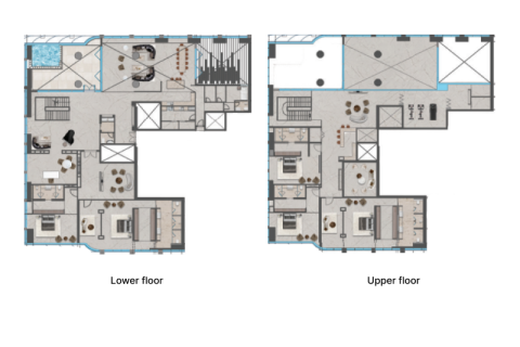 Appartement te koop in Business Bay, Dubai, VAE 1 slaapkamer, 81 vr.m., nr 704419 - foto 17