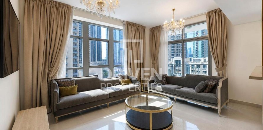 阿联酋 Dubai Downtown Dubai (Downtown Burj Dubai) 公寓  2 卧, 116.78 平方米 , 编号 745597