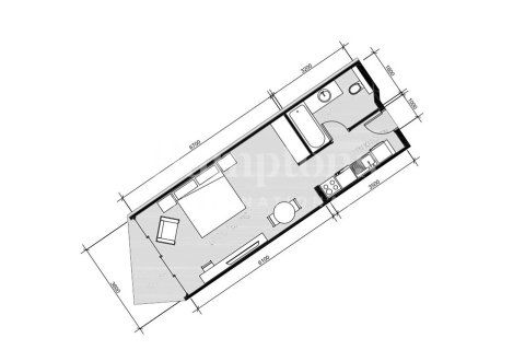 شقة للإيجار في الخليج التجاري، دبي، الإمارات العربية المتحدة 40.04119300 متر مربع ، رقم 680124 - صورة 1