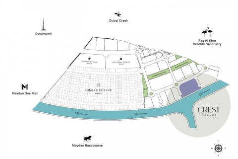 Apartman u gradu Mohammed Bin Rashid City, Dubai, UAE 4 spavaće sobe, 201 m2 Br. 697470 - Slika 13