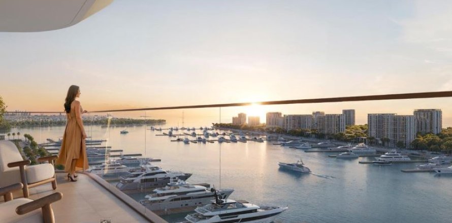 Apartament në Baystar by Vida në Dubai, Emiratet e Bashkuara Arabe 3 dhoma gjumi, 158 m2. № 649019