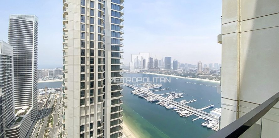 Пәтер Dubai Harbour, Дубай, БАӘ-да 1 жатын бөлме, 77 м² № 665170