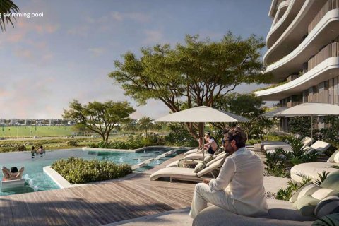 Apartemen di Dubai, UEA 1 kamar tidur, 81.1 m2 nomor 694154