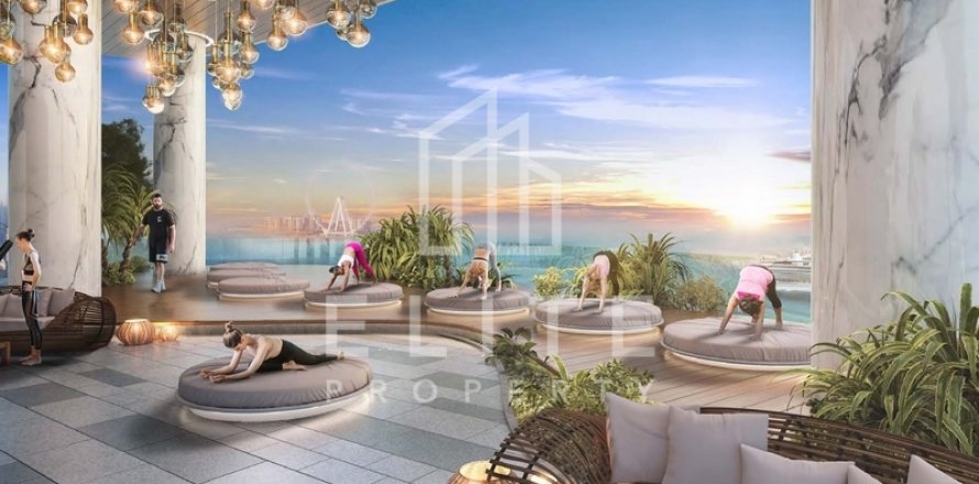 Byt v DAMAC BAY 2 v Dubai, SAE 1 ložnice, 77 m² Č.: 623522