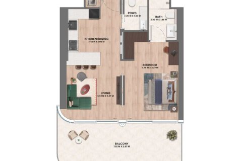 Appartement te koop in Motor City, Dubai, VAE 1 kamer, 39 vr.m., nr 728475 - foto 10