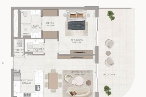 Appartement à vendre à  wasl gate, Dubai, EAU 1 chambre, 83 m2 № 728472 - photo 28