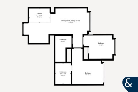 Appartamento in affitto a Sheikh Zayed Road, Dubai, EAU 2 camere da letto, 76 mq. № 671612 - foto 16