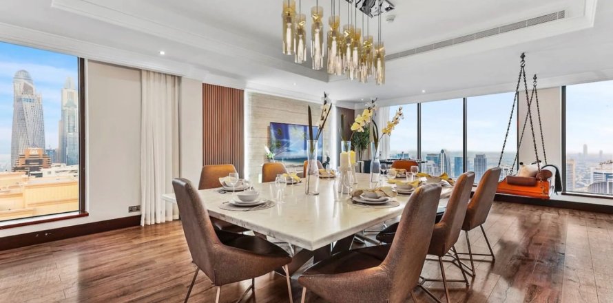Penthouse w Dubai Marina, Dubai, ZEA 4 sypialnie, 549 mkw. nr 709723