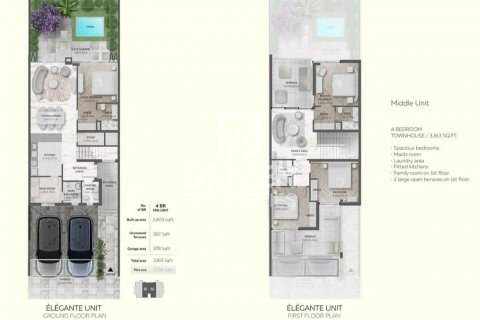 阿联酋 Dubai Mohammed Bin Rashid City 待售 : 4 卧, 187 平方米 , 编号602523 - 照片 12