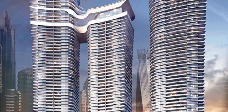 Apartment i Dubai Marina, Dubai, UAE 1 soveværelse № 720846