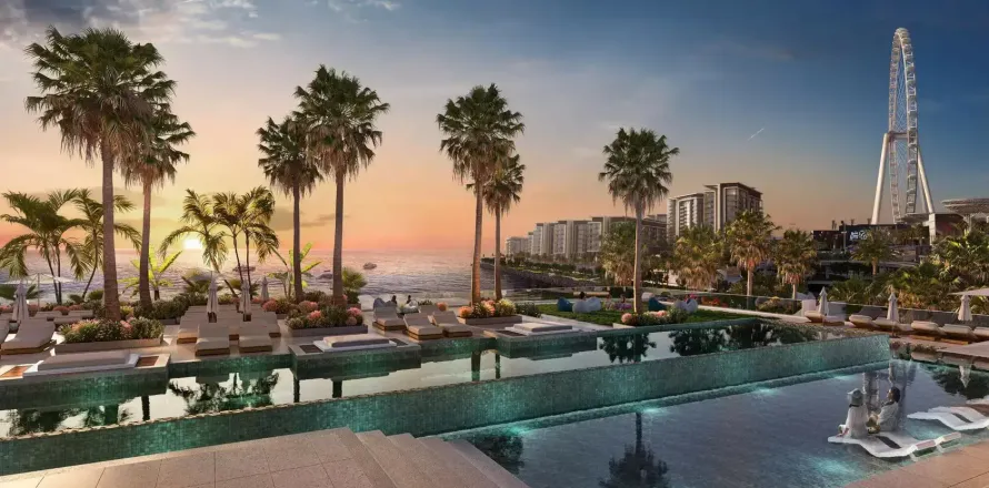 Apartment i Bluewaters, Dubai, UAE 1 soveværelse № 720848