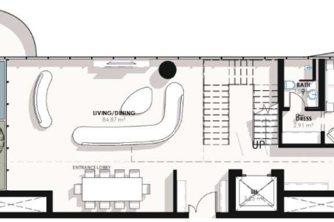 Пәтер Meydan, Дубай, БАӘ-да 1 жатын бөлме, 84 м² № 704343 - фото 15