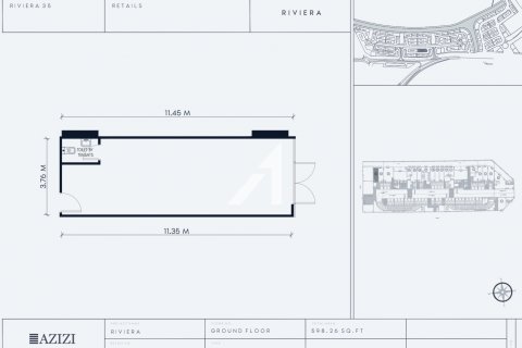 Dyqan në Meydan One, Dubai, Emiratet e Bashkuara Arabe 47.4 m2. № 652682 - Foto 9