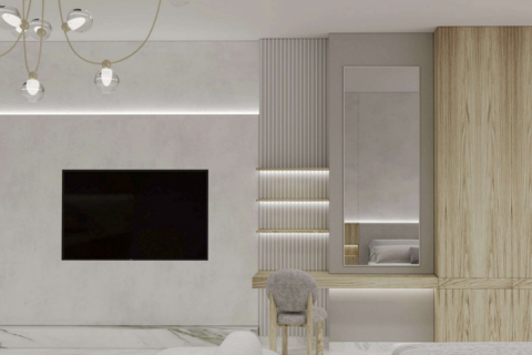 Byt v Al Reem Island, Abu Dhabi, SAE 48 m² Č.: 594838 - fotografie 8
