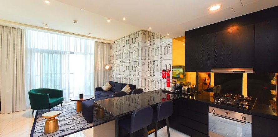 Lägenhet i Business Bay, Dubai, UAE 1 sovrum, 76.2734 kvm Nr. 651075