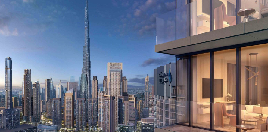 Lakás a PENINSULA FOUR THE PLAZA lakóparkban itt: Business Bay, Dubai, EAE, 1 hálószoba, 77 m², azonosító: 690758