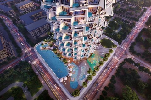 Byt v Jumeirah Village Circle, Dubai, SAE 1 ložnice, 74 m² Č.: 575690 - fotografie 1