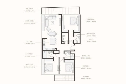 Apartment in RIVIERA REVE in Mohammed Bin Rashid City, Dubai, UAE 1 room, 41 sq.m. № 704913 - photo 10